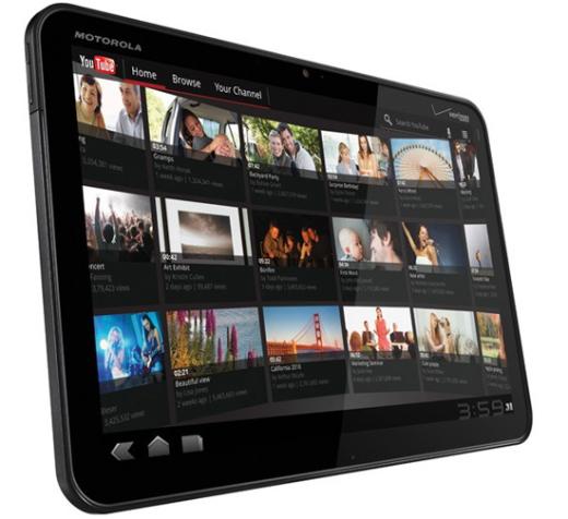 Motorola-XOOM-tablet Microsoft Xoom. Photo courtesy of Microsoft.com.