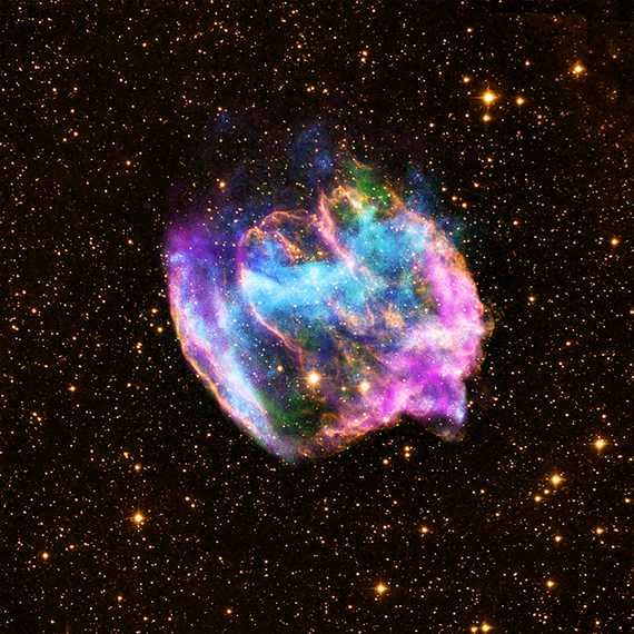 A supernova remnant that is located about 26,000 light years from Earth. Photo courtesy of  NASA.